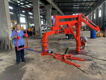 Multifunctional casting furnace clamp mekanikal