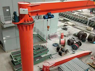 360 darjah berputar Jib Crane