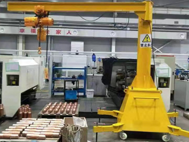 3 ton crane cantilever bergerak kecil