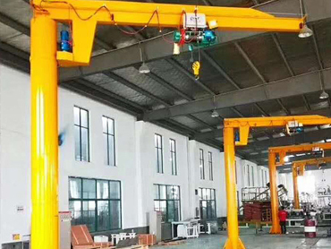 Kecil Penggerudian Jib Crane