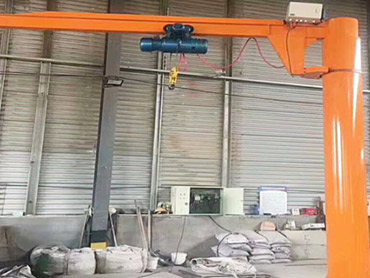 2 ton kolom jenis crane cantilever elektrik