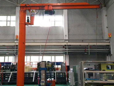 5 ton elektrik berputar crane cantilever