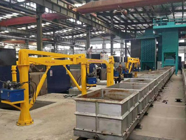 Pengendali tunggal penggilap keluli berkilat manipulator