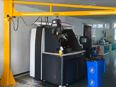 jenis kolom elektrik berputar jib crane