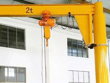 BZD jenis 360 darjah penuh swing cantilever crane