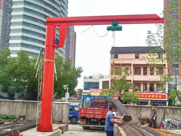 2 Ton Elektrik Rotary Cantilever Crane