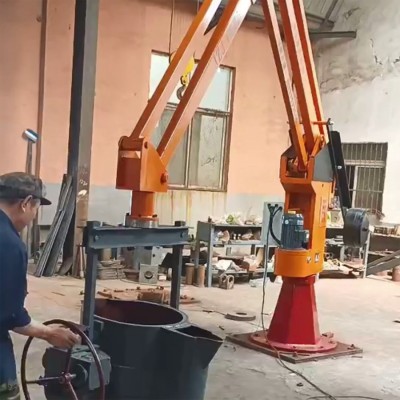 Hand-Wheel Casting Manipulator untuk Foundry Metal Pouring